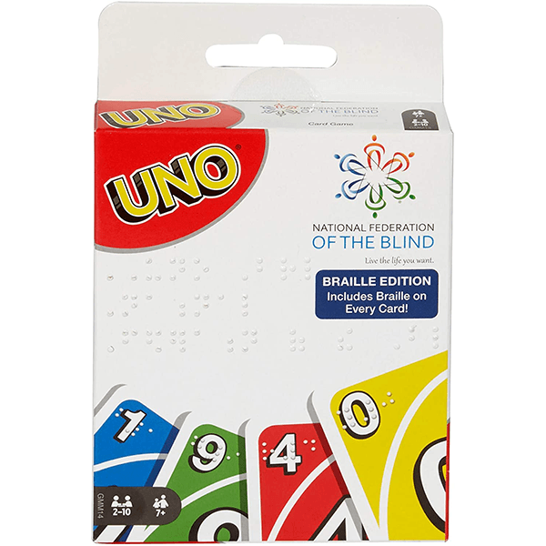 UNO - Braille Card Game