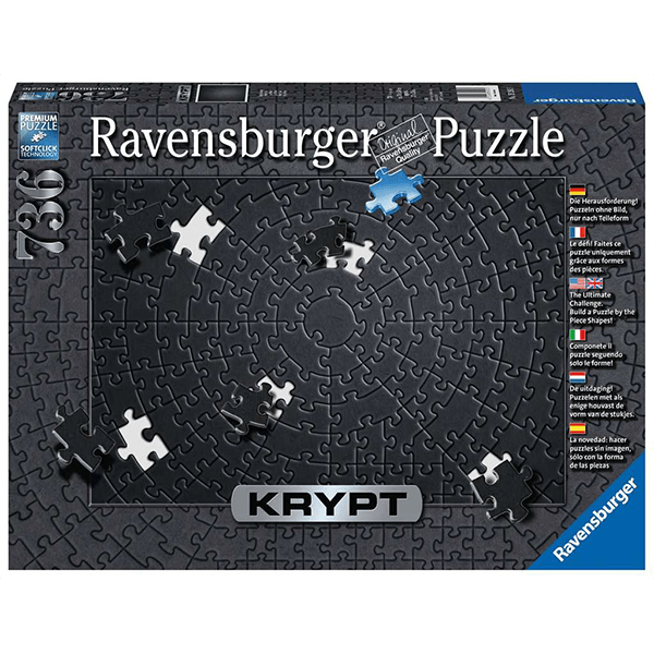 Ravensburger Krypt (Black) 736 Piece Puzzle