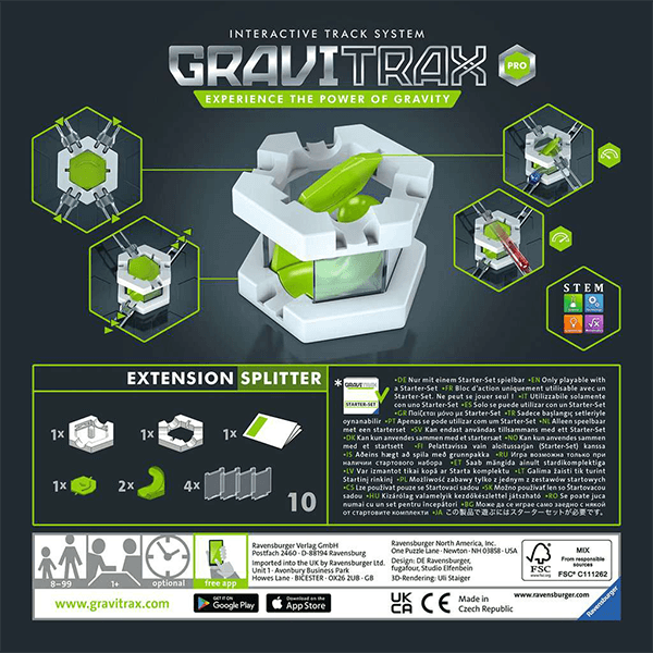 Gravitrax Pro Splitter Accessory Set by Ravensburger