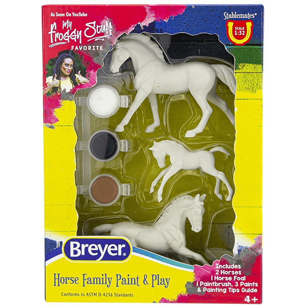 Breyer Reeves Horse Family Paint and Play