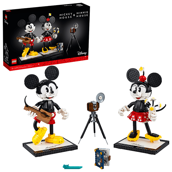 LEGO® Disney 43179 Mickey Mouse & Minnie Mouse Buildable Characters