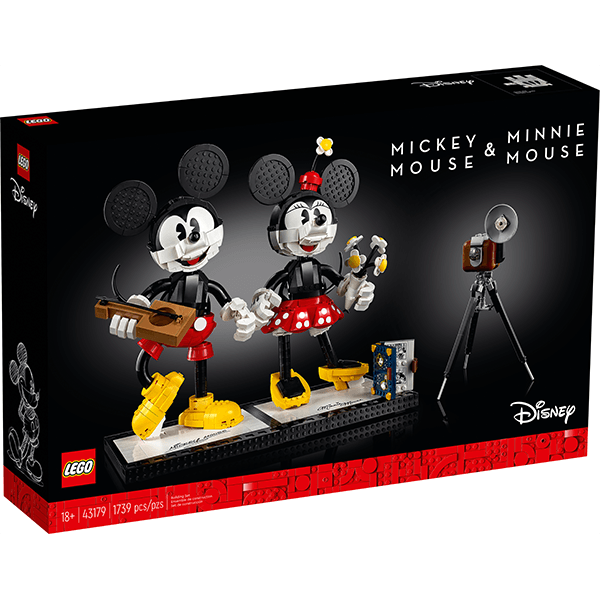 LEGO® Disney 43179 Mickey Mouse & Minnie Mouse Buildable Characters