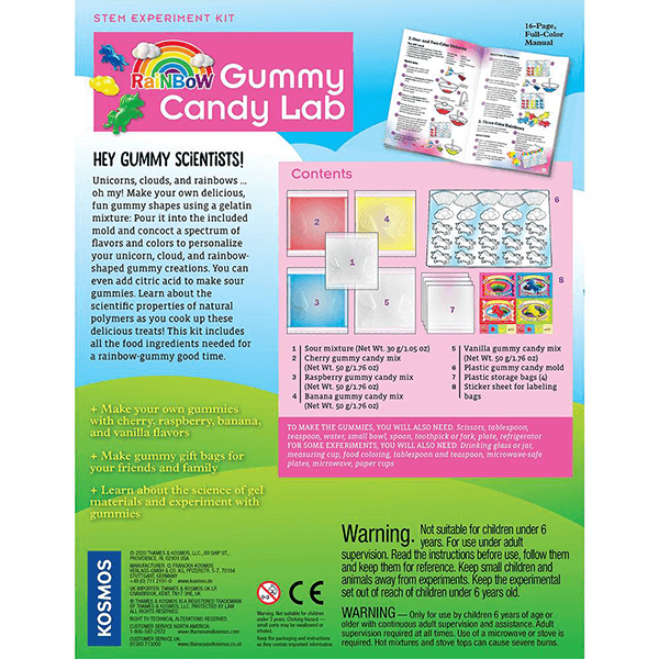 Thames & Kosmos Rainbow Gummy Candy Lab