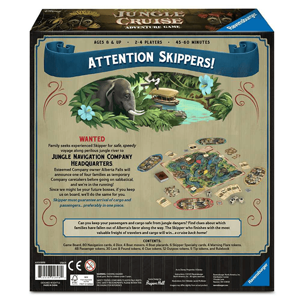 Ravensburger Disney Jungle Cruise Adventure Game