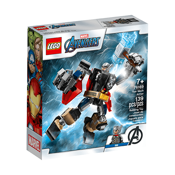 Discontinued LEGO® Marvel 76169 Thor Mech Armor