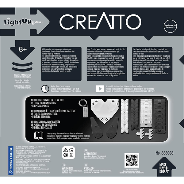 Thames & Kosmos Creatto: Glowing Panda & Monochrome Crew
