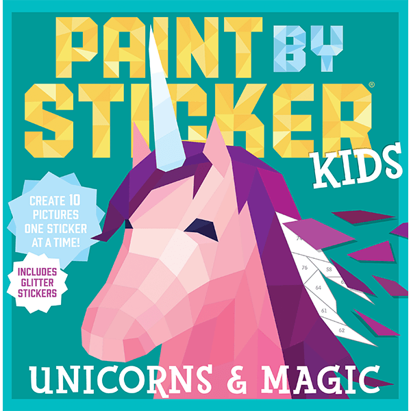 Workman Publishing Paint by Sticker Kids: Unicorn & Magic