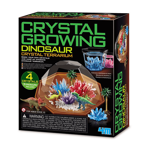 4M Dino Crystal Terrarium