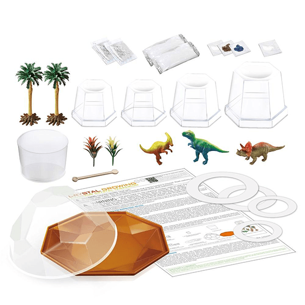 4M Dino Crystal Terrarium
