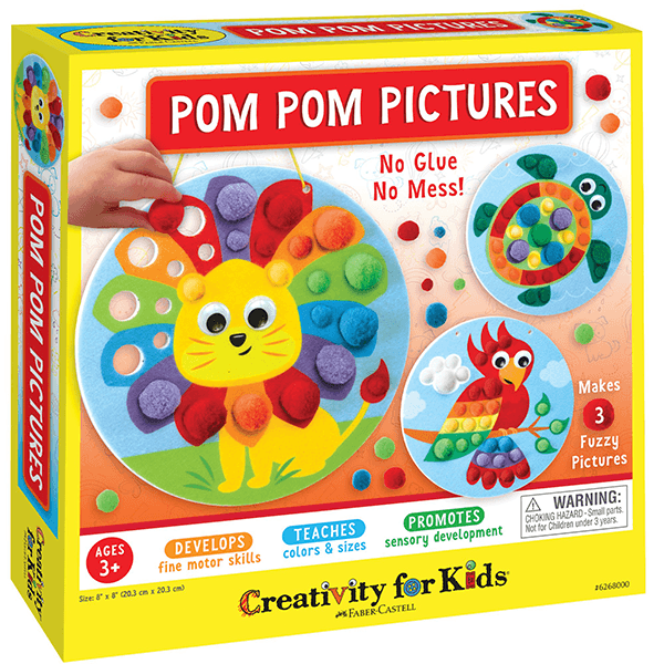 Creativity for Kids: Pom Pom Pictures