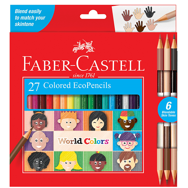 Faber Castell World Colours EcoPencils