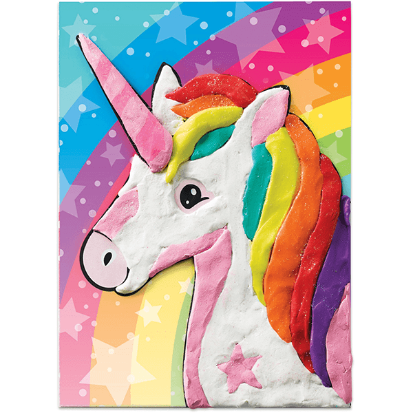 Faber Castell Do Art - Colour With Clay Unicorns