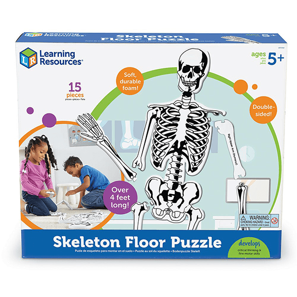 Learning Resources Skeleton Foam Floor Puzzle
