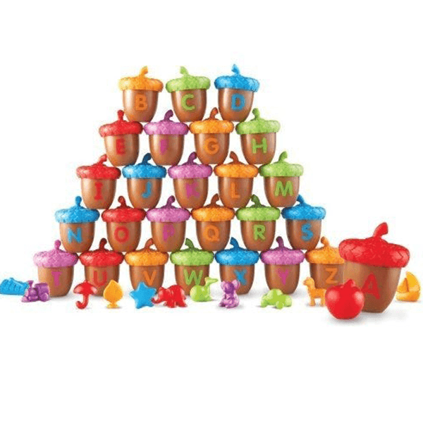 Learning Resources Alphabet Acorns Activity Set