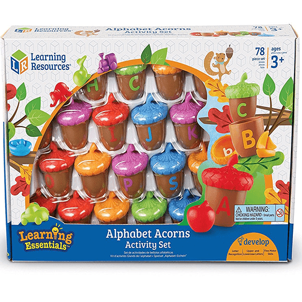 Learning Resources Alphabet Acorns Activity Set