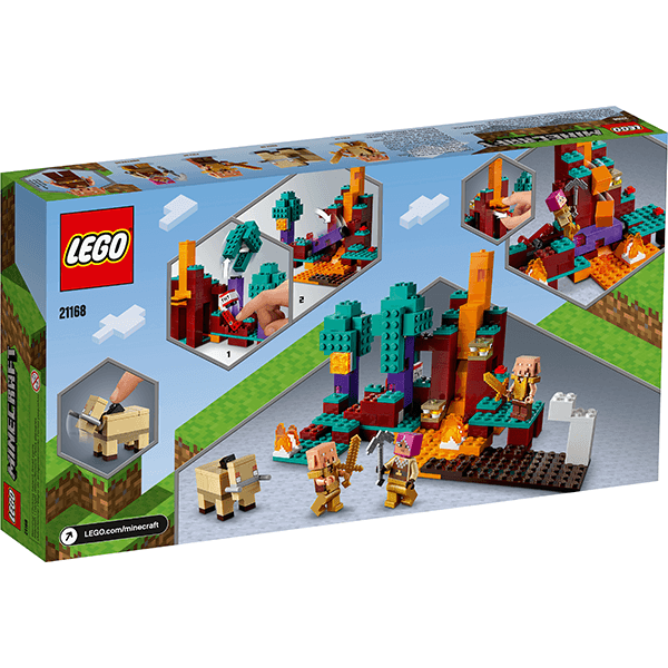 Discontinued LEGO® Minecraft® 21168 The Warped Forest
