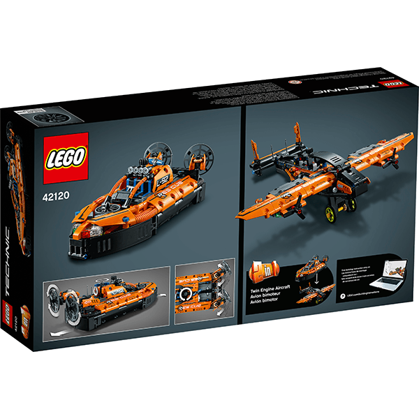 Discontinued LEGO® Technic™ 42120 Rescue Hovercraft