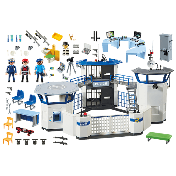 Playmobil Police Headquarters with Prison