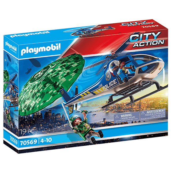 Playmobil Police Parachute Search