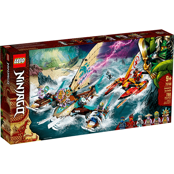 Discontinued LEGO® NINJAGO® 71748 Catamaran Sea Battle