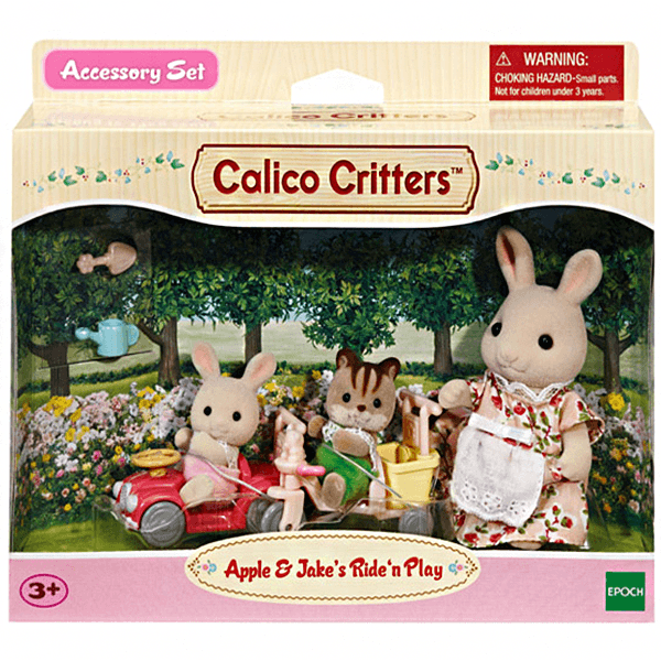 Calico Critters Apple and Jake's Ride N' Play