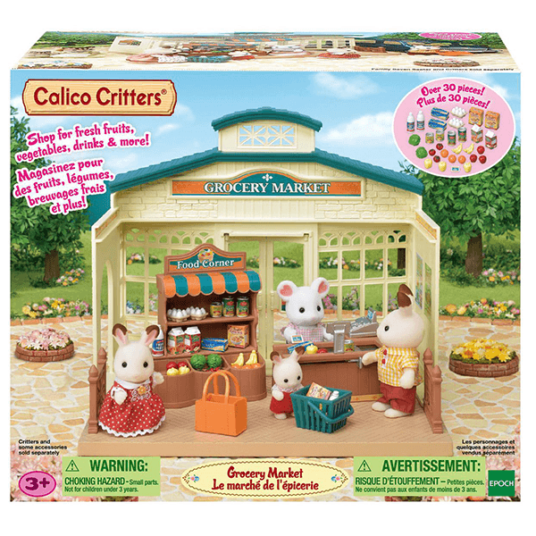 Calico critters shop grocery market