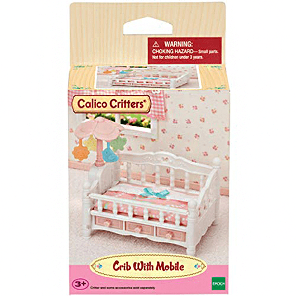 Calico Critters Crib with Mobile