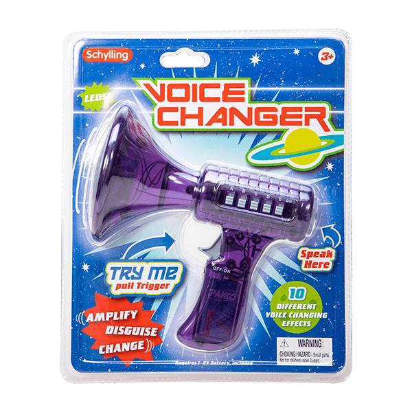 Schylling Light Up Voice Changer Speaker Assorted