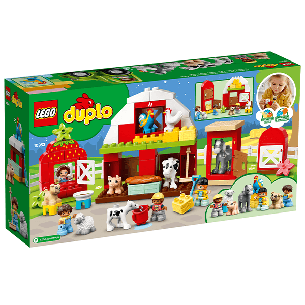 Discontinued LEGO® DUPLO® 10952 Town Barn, Tractor & Farm Animal Care