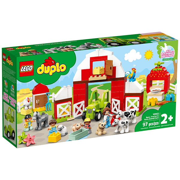 LEGO® DUPLO® Town Tractor & Farm Animal Care JR Toy Company