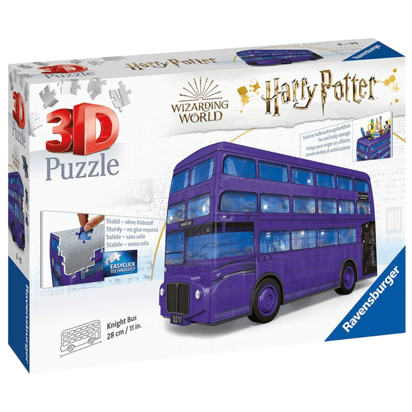 Harry Potter Knight Bus 216 Piece 3D Puzzle