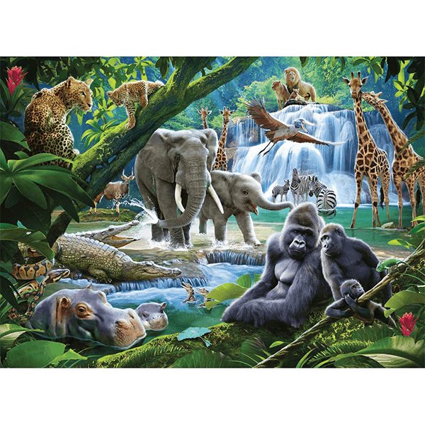 Ravensburger Jungle Animals 100 Piece Puzzle