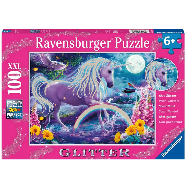 Ravensburger Glitter Unicorn 100 Piece Puzzle