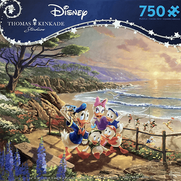 Ceaco Donald and Daisy A Duck Day Afternoon 750 Piece Puzzle