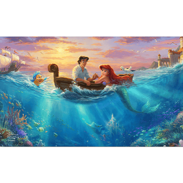 Ceaco Little Mermaid Falling in Love 750 Piece Puzzle