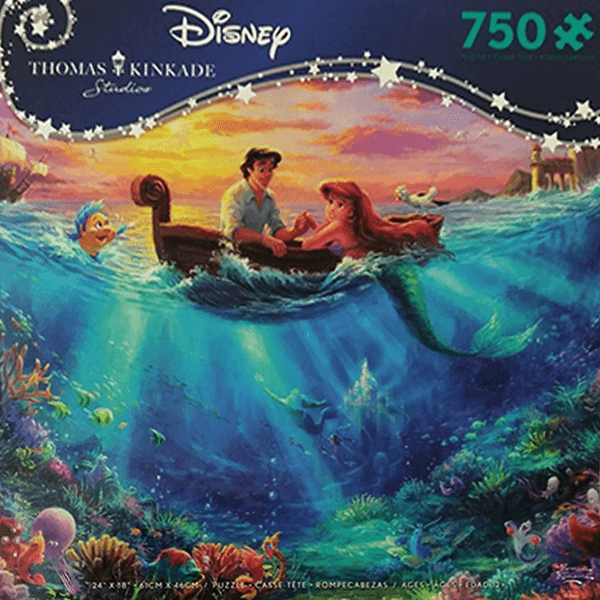 Ceaco Little Mermaid Falling in Love 750 Piece Puzzle