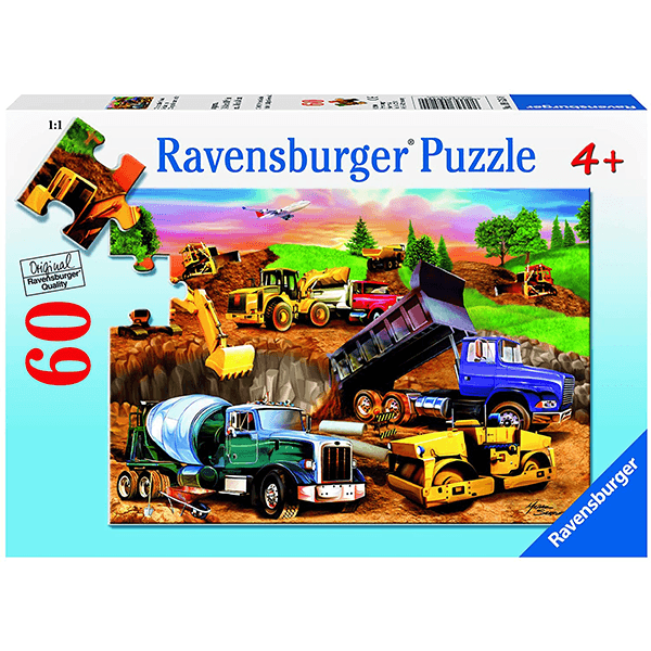 Ravensburger Construction Vehicles 60 Piece Puzzle