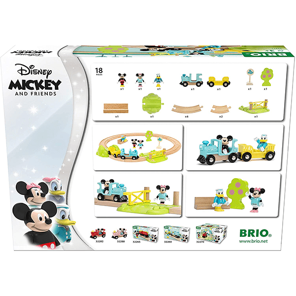 Brio Mickey Mouse Train Set