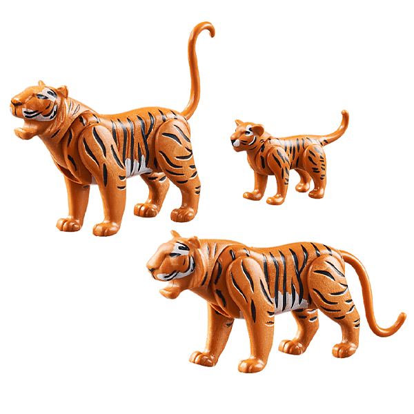 Playmobil Tigers with Cub