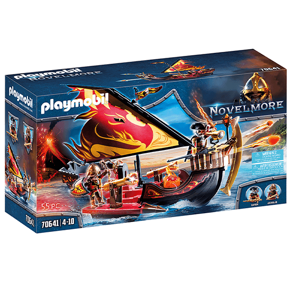 Playmobil Burnham Raiders Fire Ship