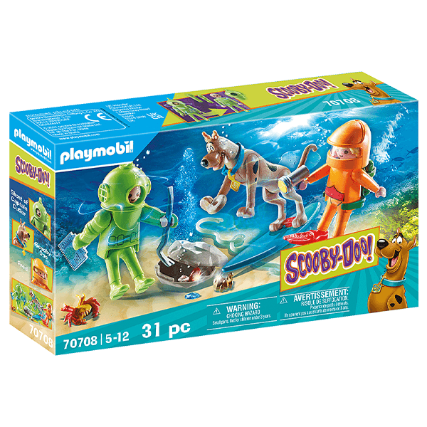 Playmobil Scooby-Doo! Adventure with Ghost Diver