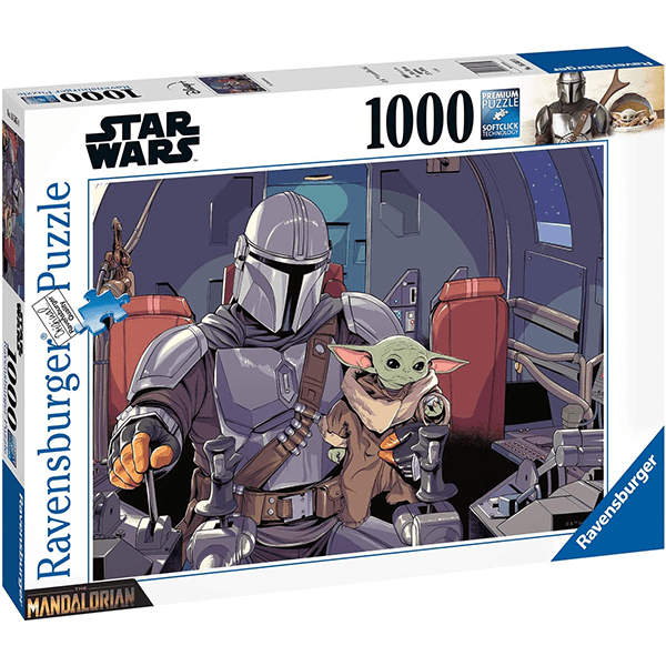 Ravensburger The Mandalorian Star Wars 1000 Piece Puzzle