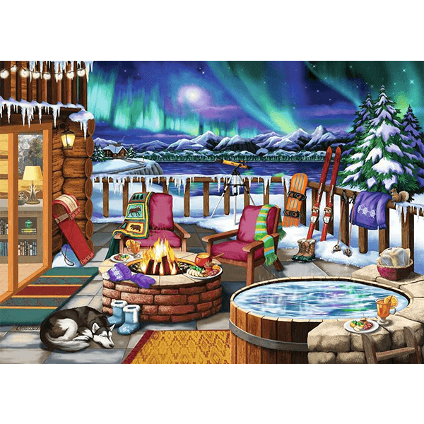 Ravensburger Northern Lights 500 Piece Puzzle