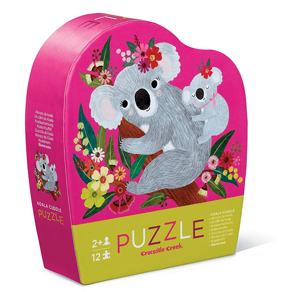 Crocodile Creek Koala Cuddle Mini Puzzle (12 Pieces)