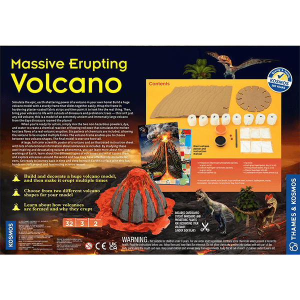 Thames & Kosmos Massive Erupting Volcano