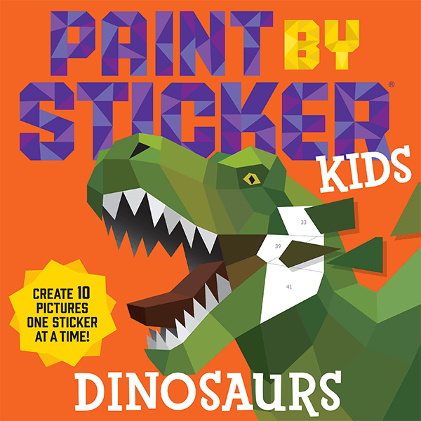 Workman Publishing Paint by Sticker Kids: Dinosaurs