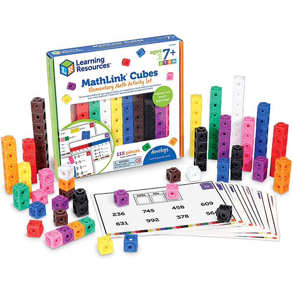 Learning Resources Mathlink Cube Math Activity Set