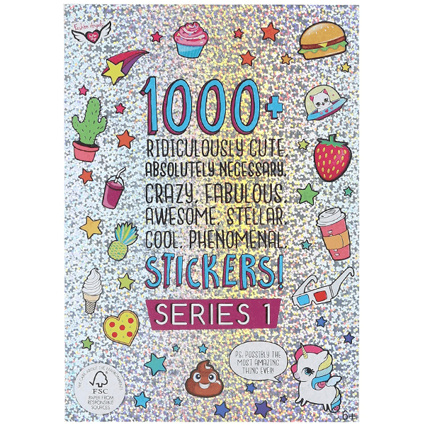 Fashion Angels 1000+ Ridiculously Cute Stickers Set