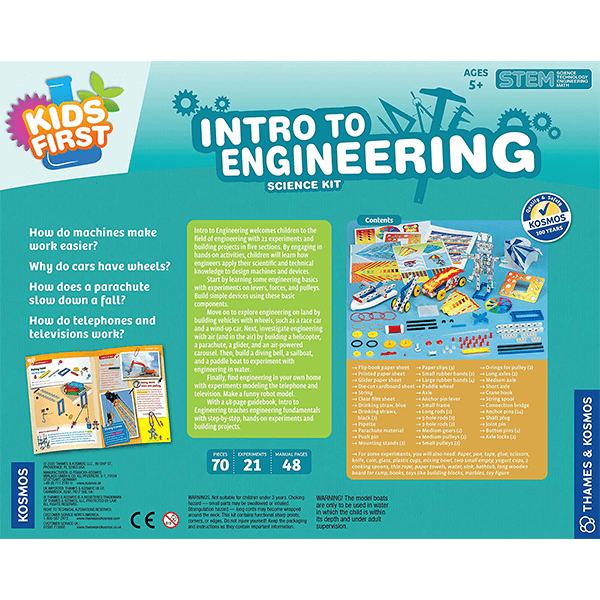 Thames & Kosmos Intro to Engineering Kit