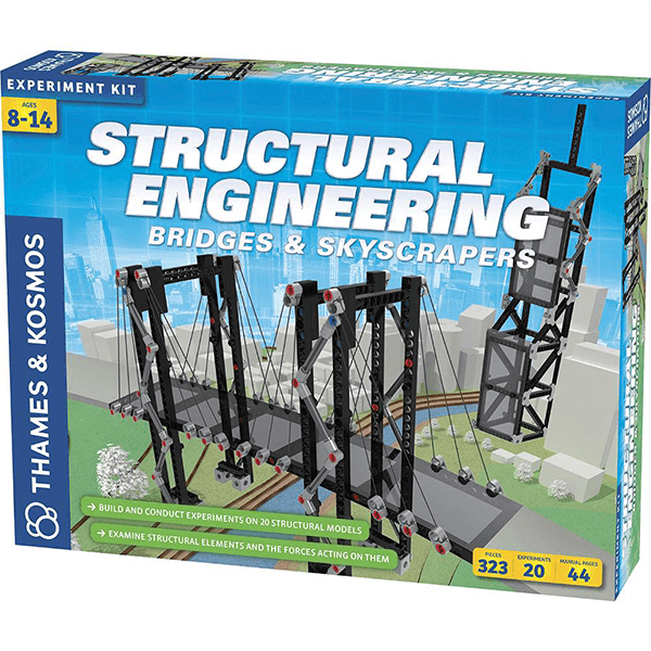 Thames & Kosmos: Structural Engineering - Bridges and Skyscrapers Kit